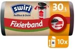 Swirl&reg; Fixierband-M&uuml;llbeutel XL 30 L Rei&szlig;fest & Dicht