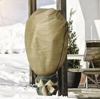 Windhager Winterschutz f&uuml;r Pflanzen Vlieshaube Protect XL 1,1 x 1,1 m beige