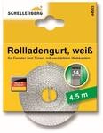Schellenberg Rollladengurt wei&szlig; Breite 14 mm - L&auml;nge 4,5 m