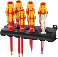 Wera Schraubendreher-Satz 160 i/7 Rack Kraftform Plus Serie 100 7-teilig