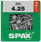 Spax Universalschrauben 4.0 x 25 mm TX 20 - 600 Stk.