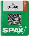 Spax Universalschrauben 3.5 x 40 mm TX 20 Senkkopf - 150 Stk.