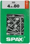 Spax Universalschrauben 4.5 x 80 mm TX 20 - 150 Stk.