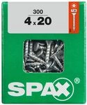 Spax Universalschrauben 4.0 x 20 mm TX 20 - 300 Stk.