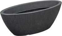 Scheurich Pflanzschele Serie 298 Barceo Jardiniere stony black &Oslash; 60 cm
