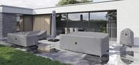 Siena Garden Schutzh&uuml;lle H&auml;ngematte AquaShield 312 x 105 cm hellgrau