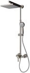 Schulte DuschMaster Rain Classic eckig Einhebelmischer