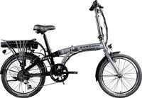 Z&uuml;ndapp E-Bike Faltrad Z120 20 Zoll RH 28cm 7-Gang 374,4 Wh schwarz grau