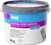 Knauf Royal-Fertigputz 20 kg 1,0 mm K&ouml;rnung schneewei&szlig;