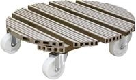 Wagner Pflanzenroller WPC &Oslash; 39 cm taupe