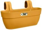 Elho Blumentopf zum H&auml;ngen Kunststoff gelb 46 x 24,1 x 26,5 cm Vibia Campana Easy