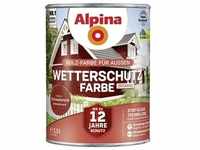 Alpina Wetterschutzfarbe 2,5 L schwedenrot