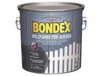 Bondex Holzfarbe für Aussen 2,5 L lichtgrau