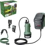 Bosch Akku-Regenfasspumpe GardenPump 18V-2000