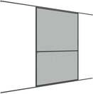Primaster Fliegenschutz-Schiebet&uuml;r 120 x 240 cm anthrazit/anthrazit k&uuml;rzbar