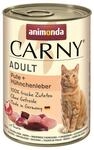 Animonda Carny Adult Pute + H&uuml;hnchenleber 400 g