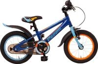 Bachtenkirch Kinderfahrrad Pepp 14 Zoll dunkelblau blau mit R&uuml;cktritt