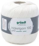 Gr&uuml;ndl H&auml;kelgarn 100 g creme