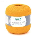 Gr&uuml;ndl H&auml;kelgarn 100 g orange
