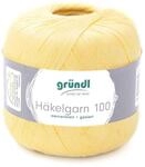 Gr&uuml;ndl H&auml;kelgarn 100 g pastellgelb