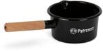 Petromax Stieltopf Emaille 1 Liter schwarz