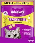 Whiskas Katzensnack Knuspertaschen mit Huhn und K&auml;se 180 g