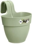 Elho Blumentopf zum H&auml;ngen Kunststoff gr&uuml;n 20,5 x 24,1 x 26,5 cm Vibia Campana Easy