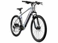 Zündapp E-Bike MTB Z808 29 Zoll RH 48cm 24-Gang 504 Wh silber blau