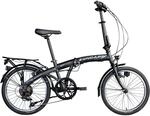 Z&uuml;ndapp Faltrad ZF20 20 Zoll 6-Gang schwarz