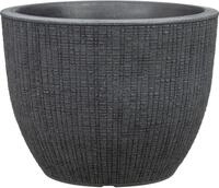Scheurich Pflanzgef&auml;&szlig; Barceo &Oslash; 30 x 30 cm stony black