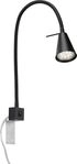 Briloner LED Wandleuchte Tuso schwarz 5W, warmwei&szlig;