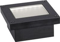 Paulmann LED Solar-Bodeneinbauleuchte Domenic schwarz 8 x 8 cm