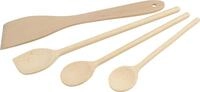 Fackelmann Holzl&ouml;ffel Pfannenwender Set