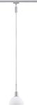Paulmann URail Pendel Sarrasani E14 chrom matt opal 1,40 m max. 20 W
