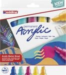 edding 5000 Acrylmarker breit 5er Set abstrakt 5 - 10 mm