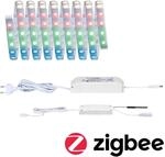 Paulmann LED-Streifen Set ZigBee MaxLED 3 m 27 W RGBW silber dimmbar