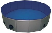 Nobby Hundepool Cover grau/blau