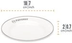 Petromax Teller Emaille 2er Set 18 cm weiss
