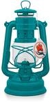 Feuerhand Sturmlaterne Baby Special 276 15 x 26,5 x 13,5 cm teal blue