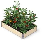 Upyard Palettenrahmen Hochbeet 80 x 60 cm, stapelbar
