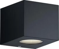 Reality Leuchten LED Au&szlig;en- Wandleuchte Cordoba Up- & Downlight schwarz