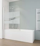 Schulte Badewannenaufsatz D3353 2-tlg. 112 x 142 cm