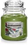 Yankee Candle Duftkerze Mittleres Glas Pepperberry Pine 340 g, gr&uuml;n
