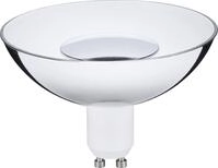 Paulmann LED Leuchtmittel Deko Reflektor GU10 4,9 W wei&szlig; silber dimmbar