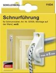 Schellenberg Schnurf&uuml;hrung wei&szlig;, f&uuml;r Rollladen-Schn&uuml;re