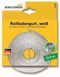 Schellenberg Rollladengurt wei&szlig; Breite 14 mm - L&auml;nge 12 m