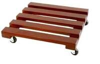TrendLine Pflanzenroller Akazie 35 x 35 cm
