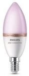 Philips Smart LED Leuchtmittel Tunable White & Color C37 E14 Kerze 4,9 W
