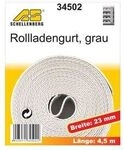 Schellenberg Rollladengurt grau Breite 23 mm - L&auml;nge 4,5 m