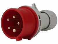 Weitere PCE CEE-Stecker 5-polig 16A rot GLO775300038